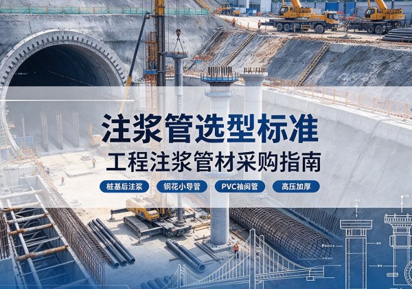 城厢注浆管选型标准